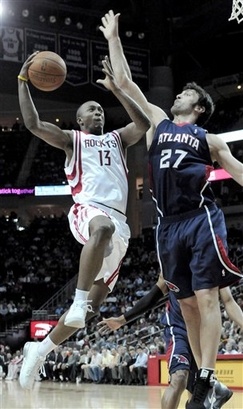 NBA 火箭VS老鹰 沃弗飞身上篮-NBA,火箭,老鹰