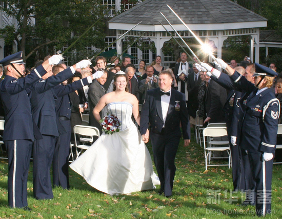 看看那美军婚礼