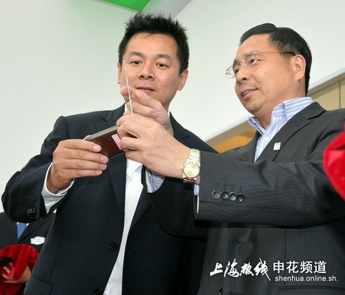 朱骏在发布会上