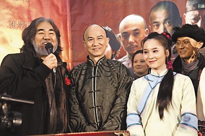 提到大腕儿，张纪中很淡然地表示谁不是从新人走来的啊。