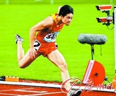 苏炳添:中国选手世界百米大战首夺牌