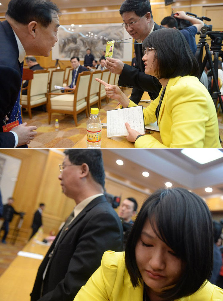 2014两会【每日印象】一个人执勤 守得住“寂寞”