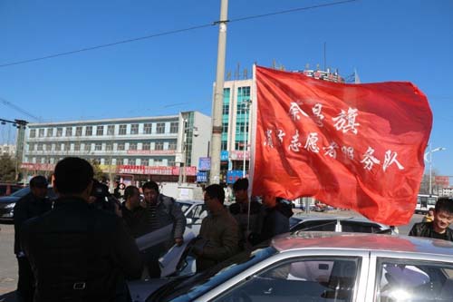 奈曼旗消防志愿服务队开展消防安全志愿服务活