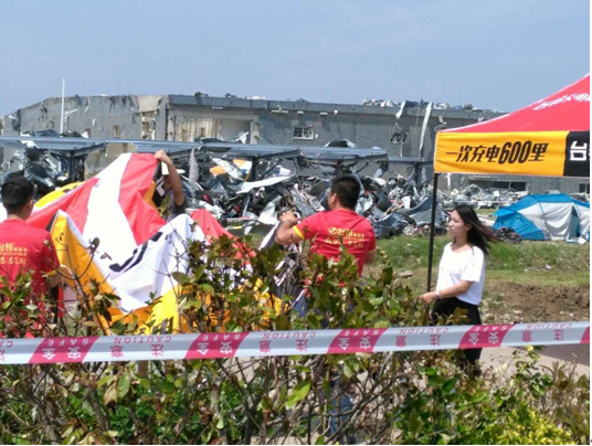 台铃云电动车志愿者现身盐城阜宁灾区--内蒙古