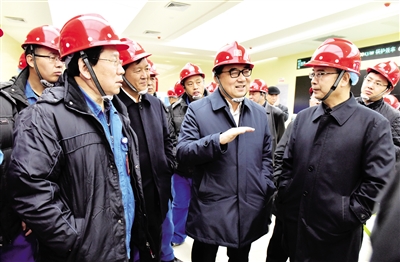 云光中在托县清水河县进行安全生产大检查