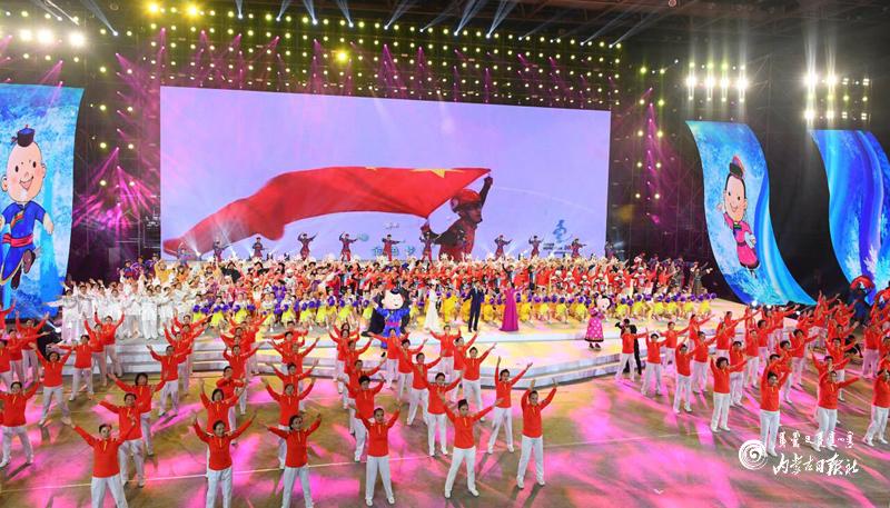 放飞中国梦想 第十四届全国冬季运动会倒计时100天主题晚会举行