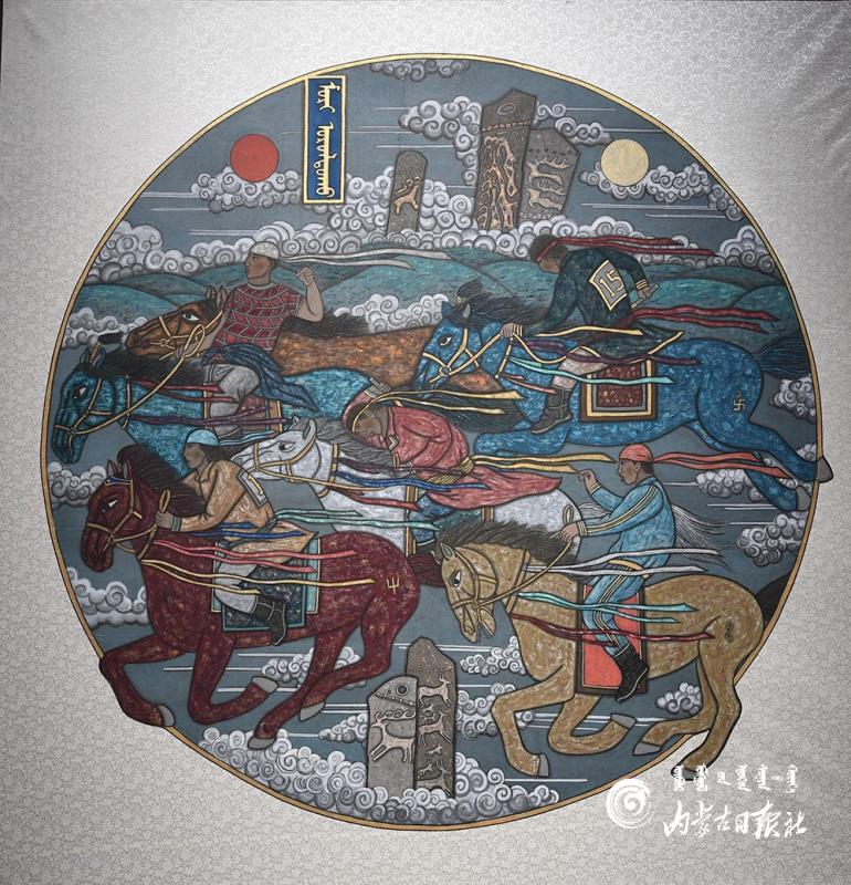 本次展览展现了内蒙古中国画创作的主题思考,艺术表达和时代精神,展出
