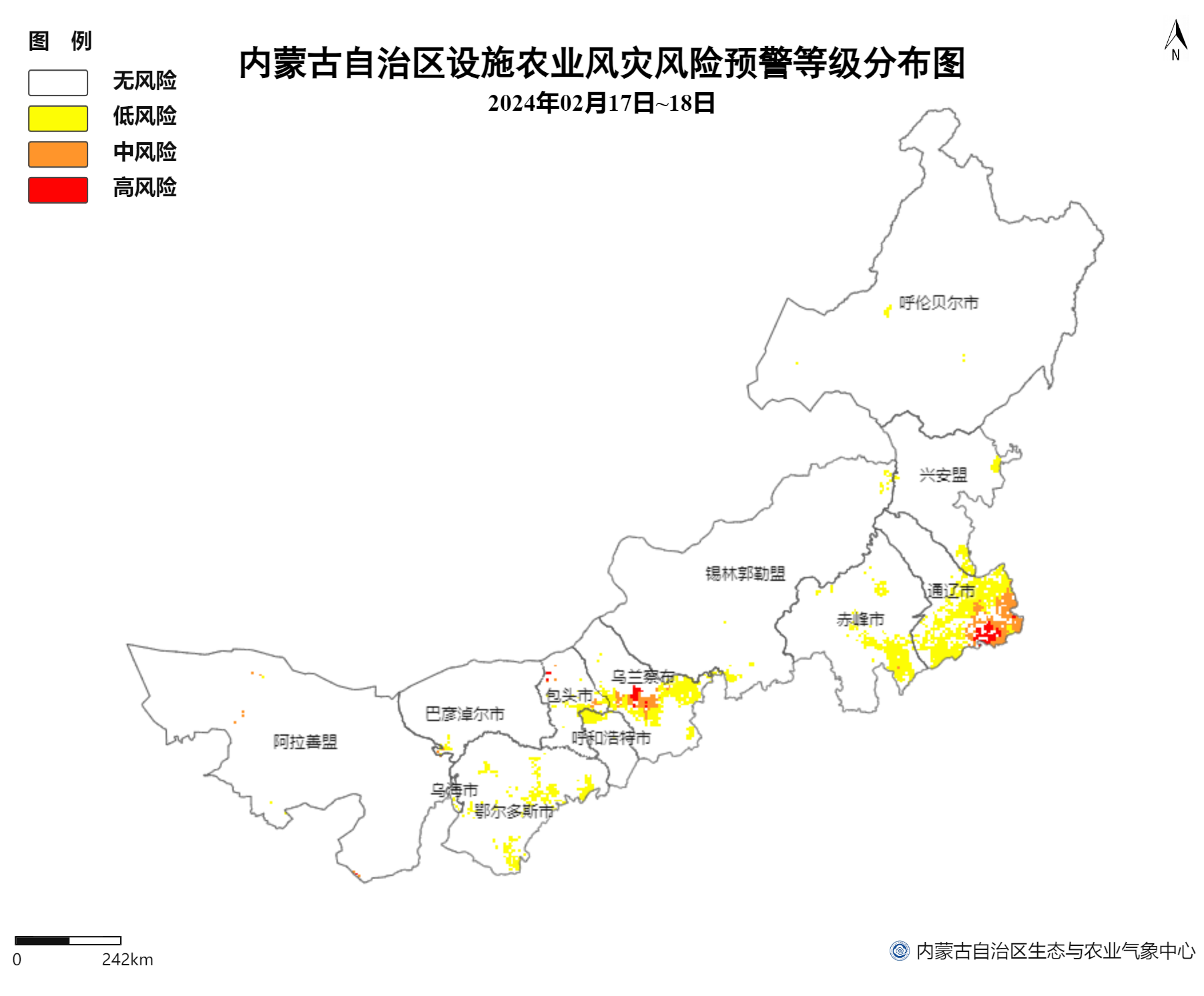 内蒙古发布设施农业气象灾害风险预警-新闻中心-内蒙古新闻网