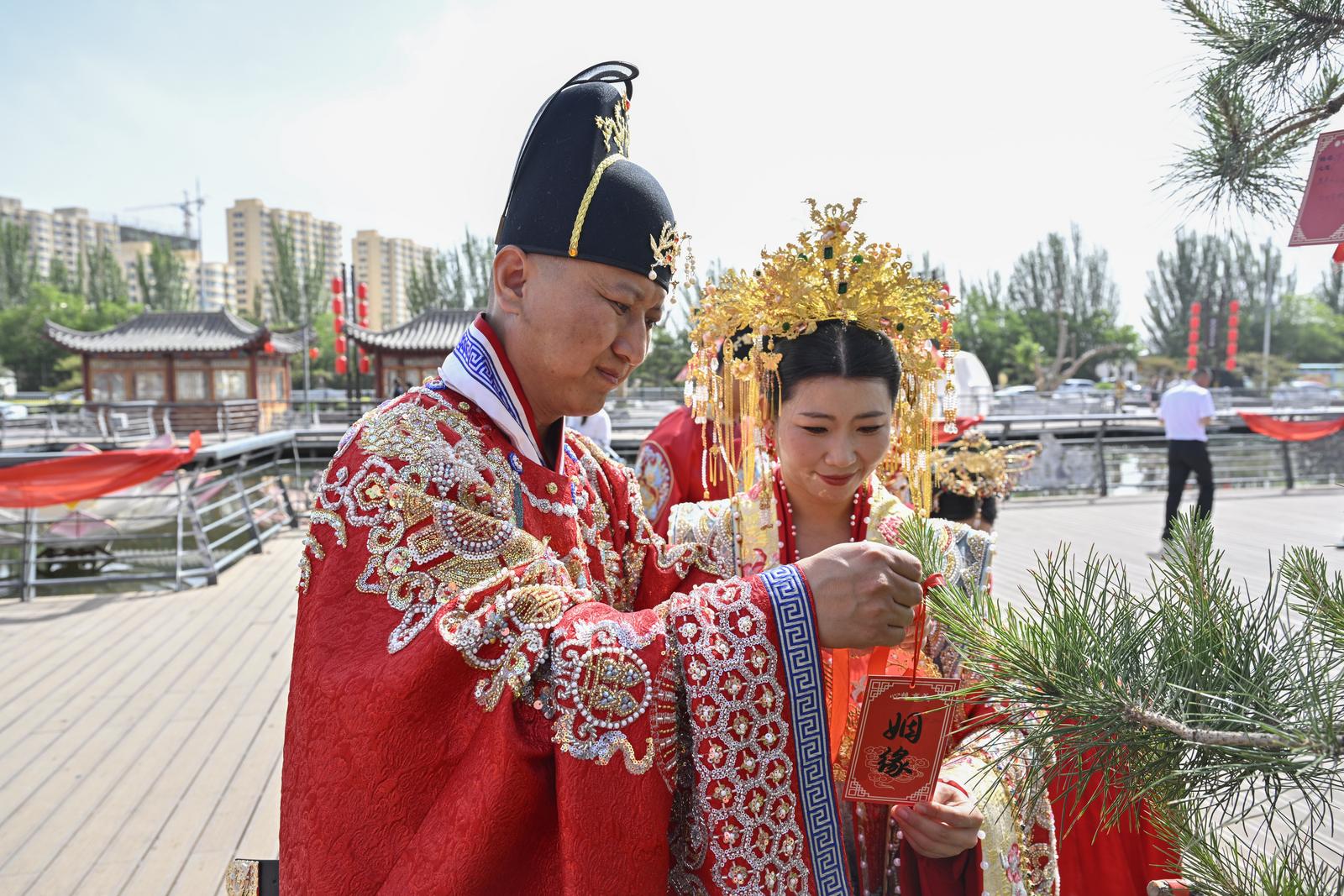 挂许愿树