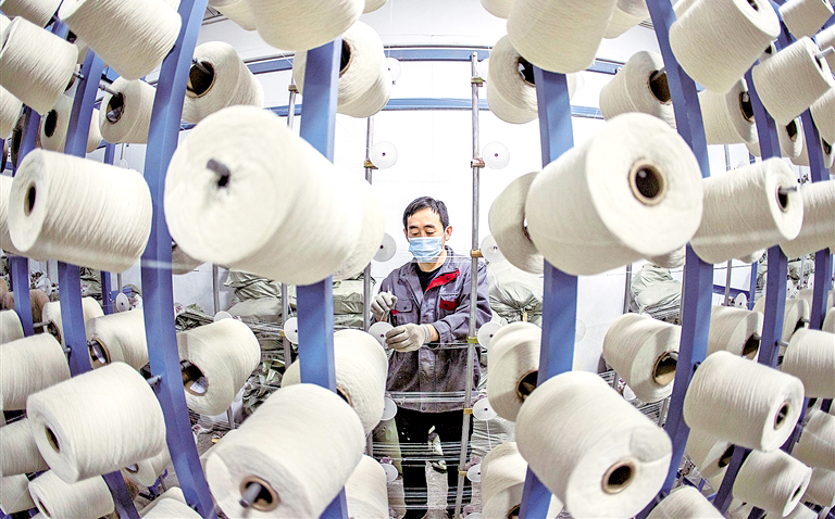 羊绒制品产销两旺 　