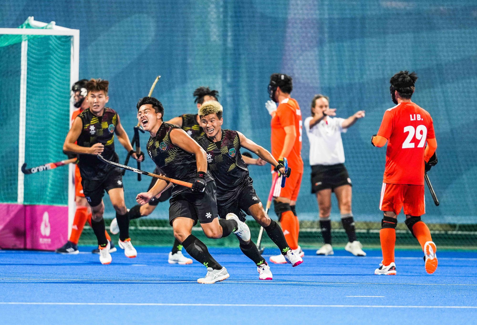 內蒙古男子曲棍球隊向冠軍發起沖擊