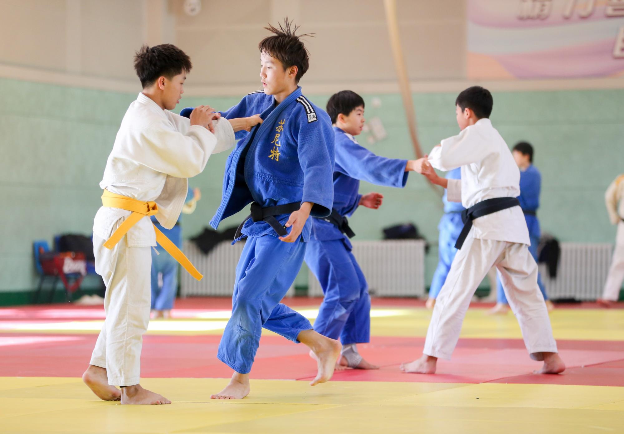 柔道馆里的冬日进行曲