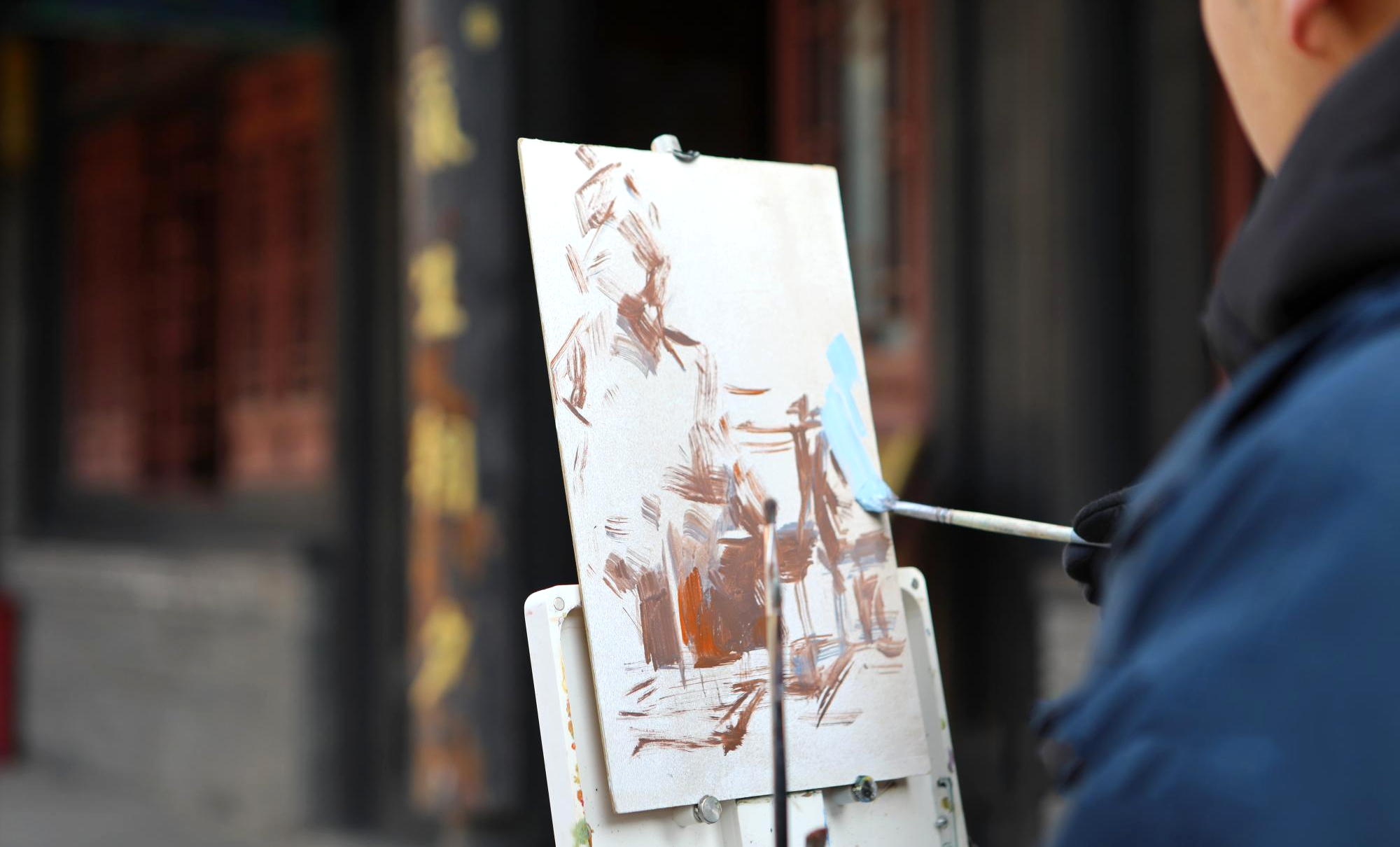 当画笔遇上古建！呼和浩特文旅解锁历史新画风