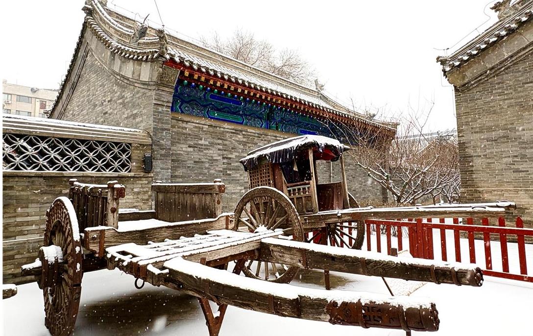 雪落青城诗意浓