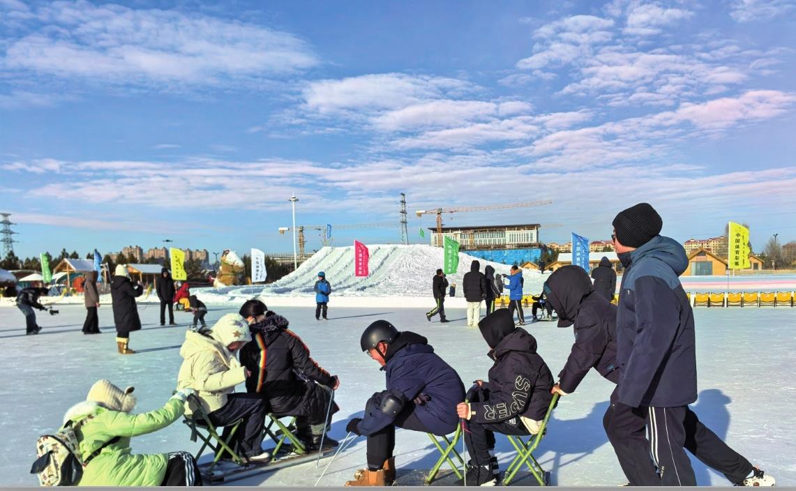 踏冰逐雪 相约草原
