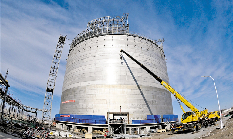 冬日施工抢进度