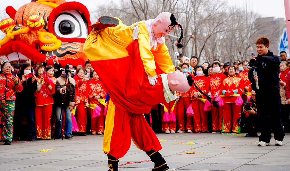 内蒙古体育庙会红红火火闹元宵