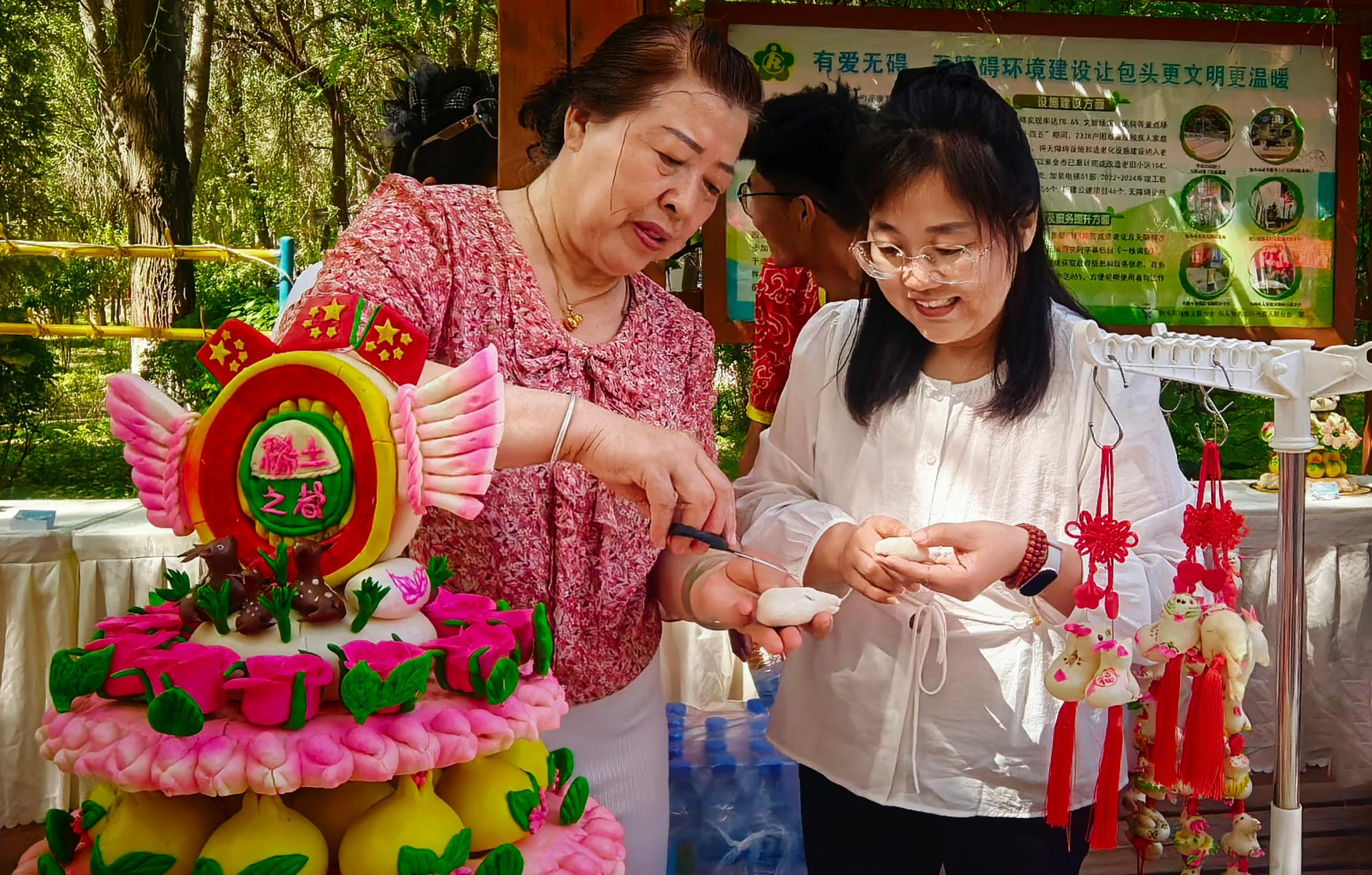 指尖揉万象 包头面塑大赛非遗宣传精彩出圈