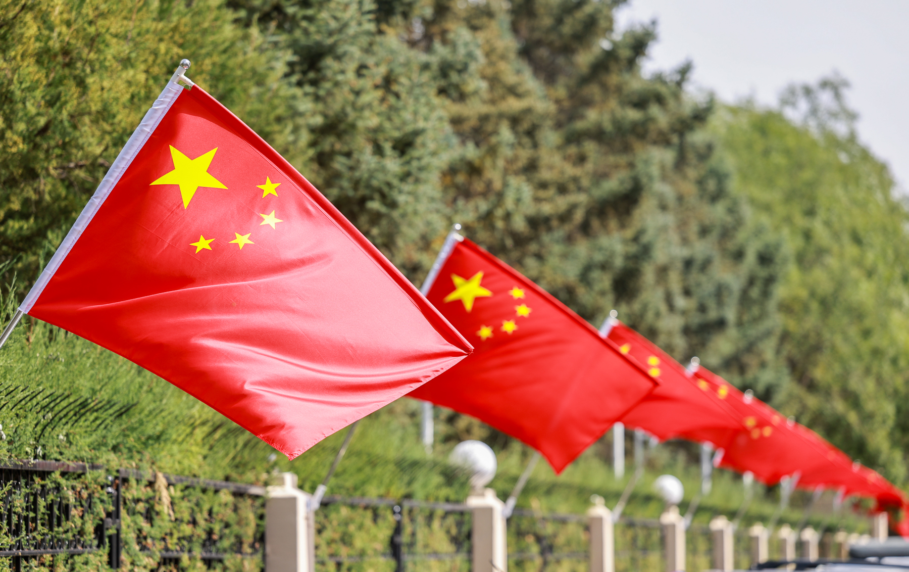 “盛装”迎国庆