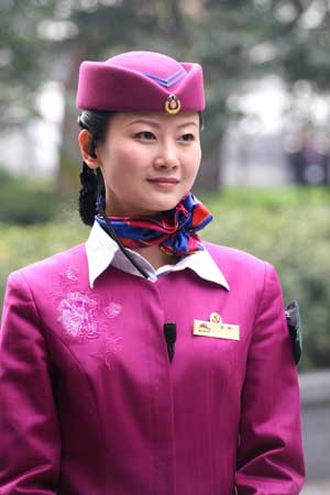 美女列车长美丽的事