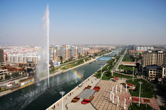 景观长廊——东河风景美如画