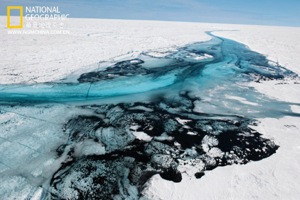 格陵兰壮观融冰