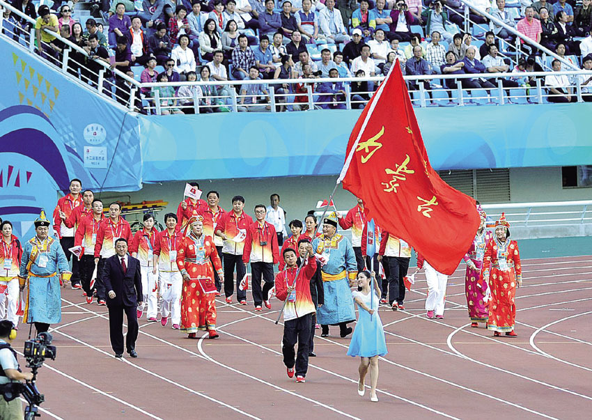 【聚焦十二运】内蒙古体育代表团亮相全运会