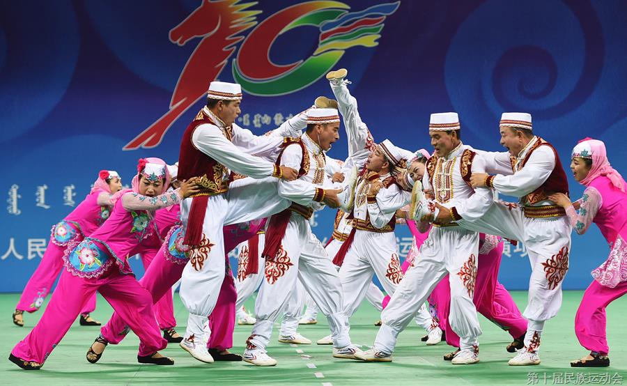 宁夏队表演踏脚