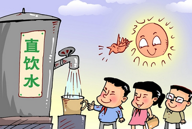 直饮水进校园青山区学生饮水将更安全