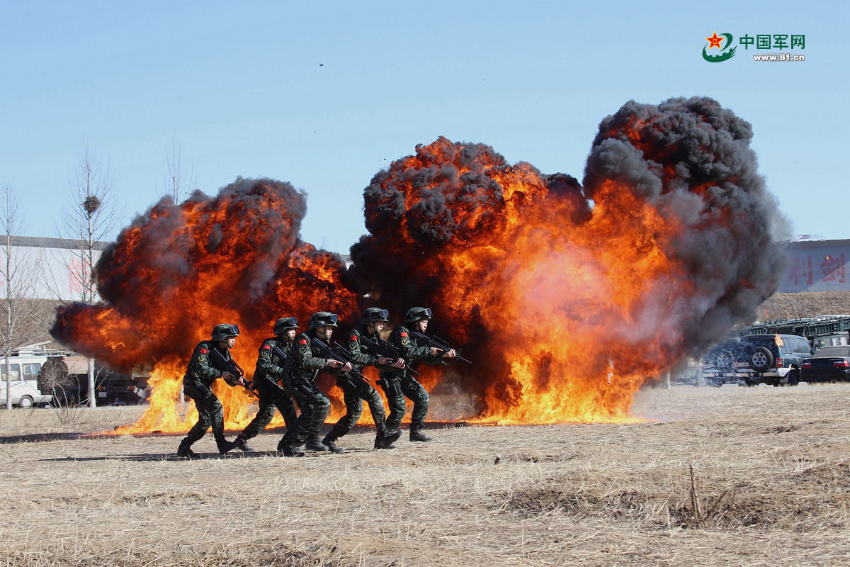 猎鹰突击队的训练场景,你热血沸腾了没?