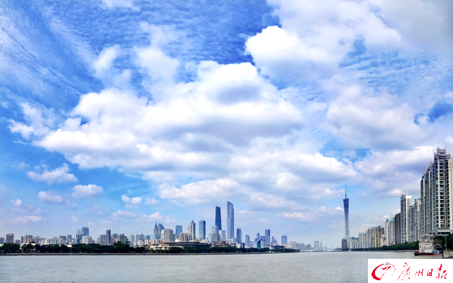 天气晴好广州开启蓝天模式