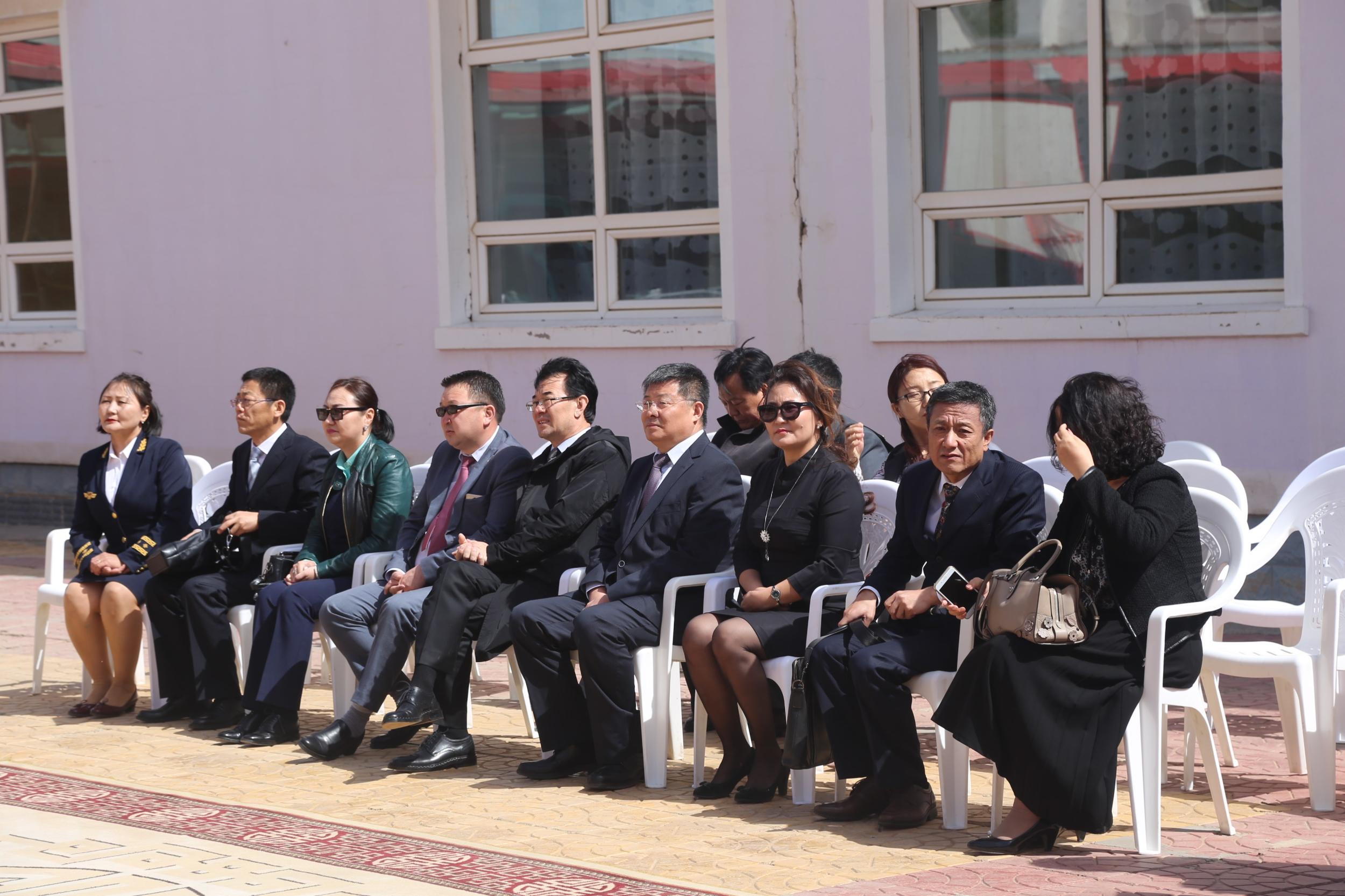 扎门乌德第二综合学校孔子课堂正式挂牌