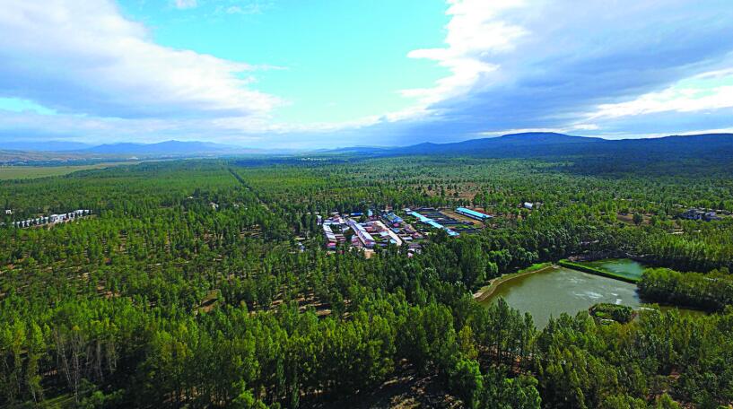 荒漠播绿铸丰碑——"白二爷沙坝精神"引领和林格尔县生态文明建设纪实