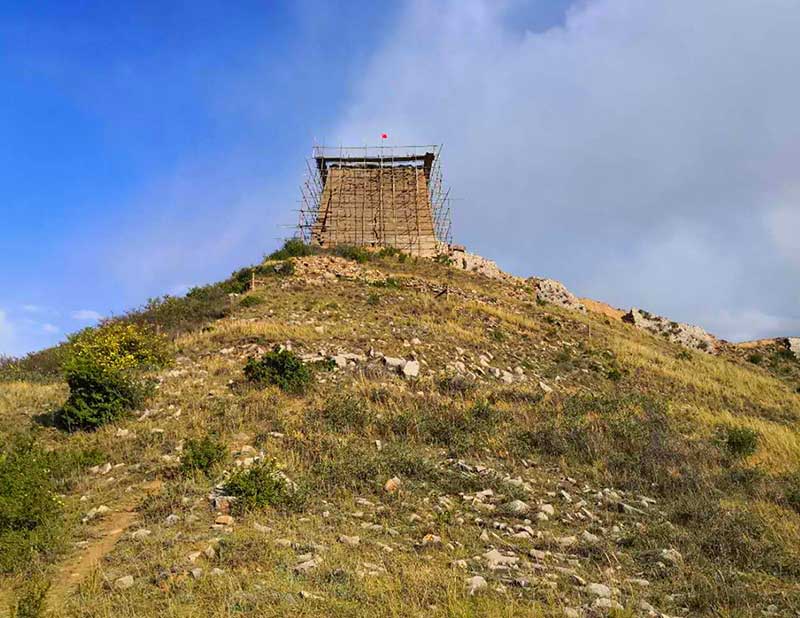 墩台星连垣墉固