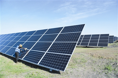 绿色能源光伏发电