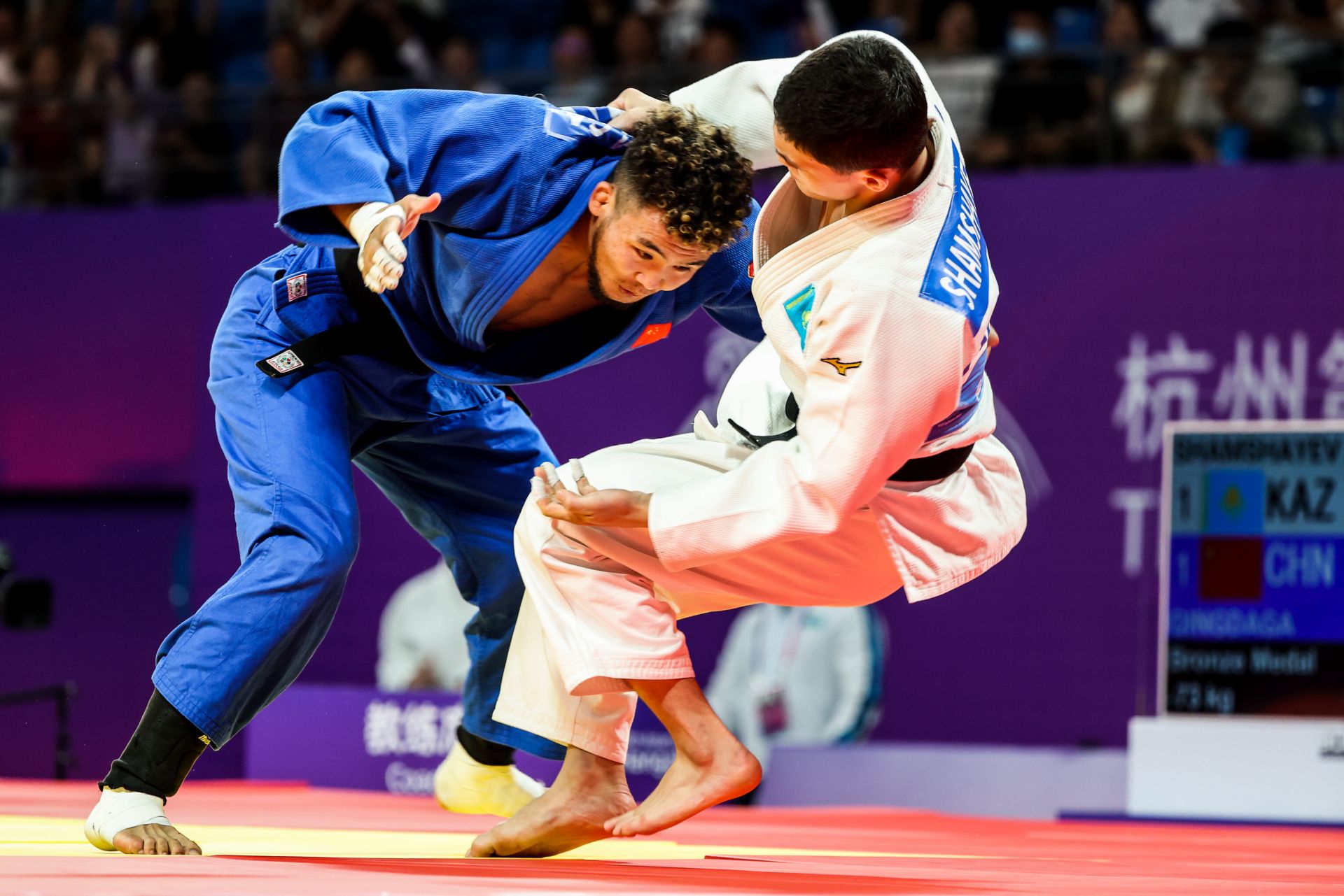 内蒙古柔道健儿助力中国队摘铜