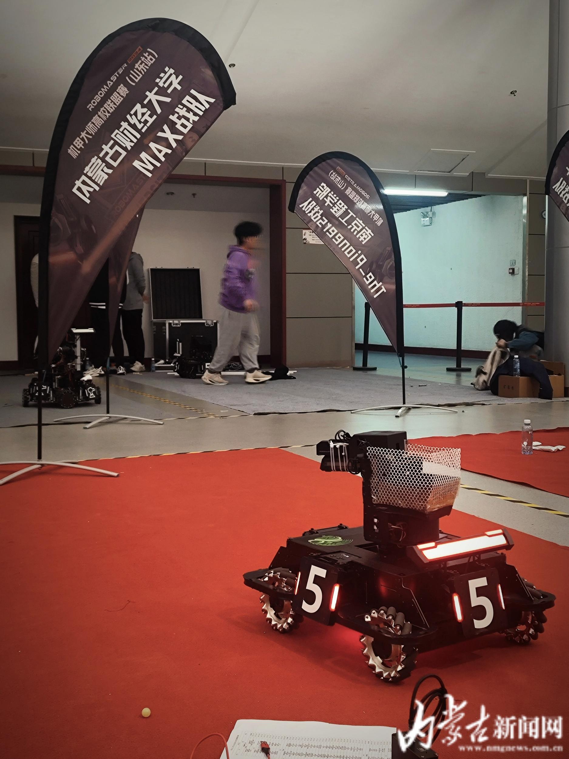 全国大学生机器人大赛 内蒙古财经大学斩获一等奖-新闻中心-内蒙古新