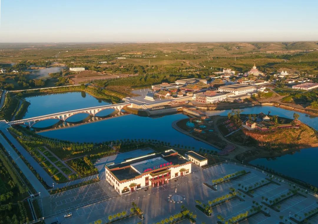 准格尔旗准格尔召镇的准格尔召庙旅游景区 陈文俊准格尔旗十二连城乡